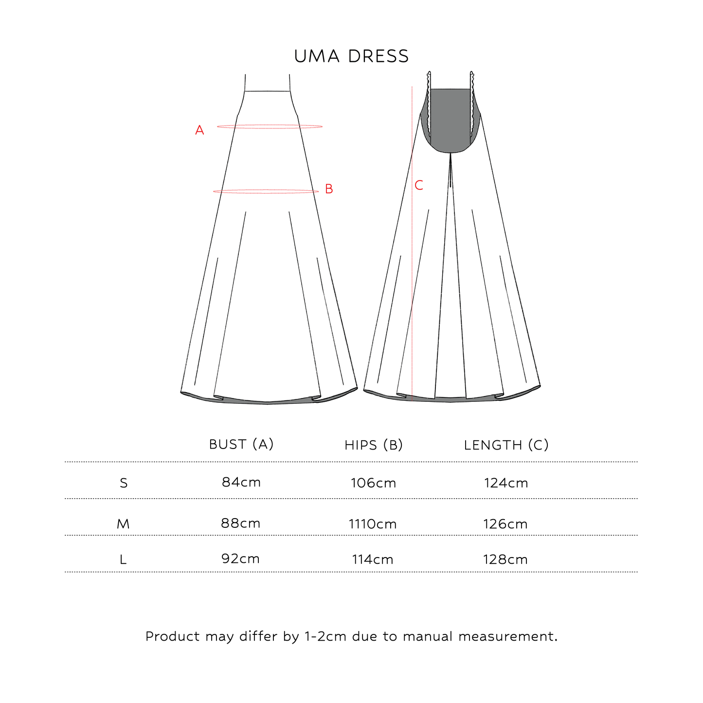 Uma Ruffled Maxi Dress