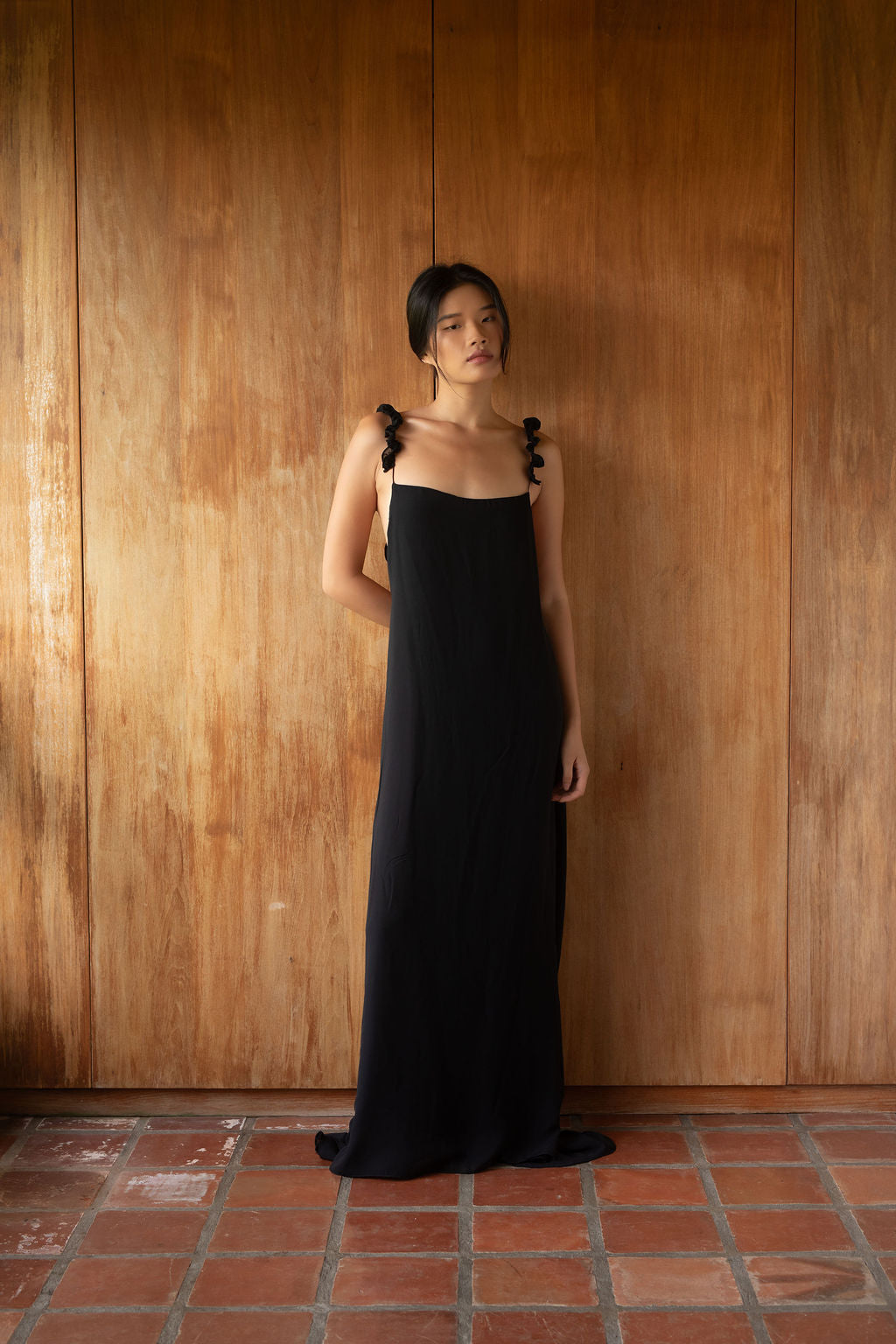 Uma Ruffled Maxi Dress