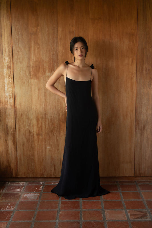 Uma Ruffled Maxi Dress