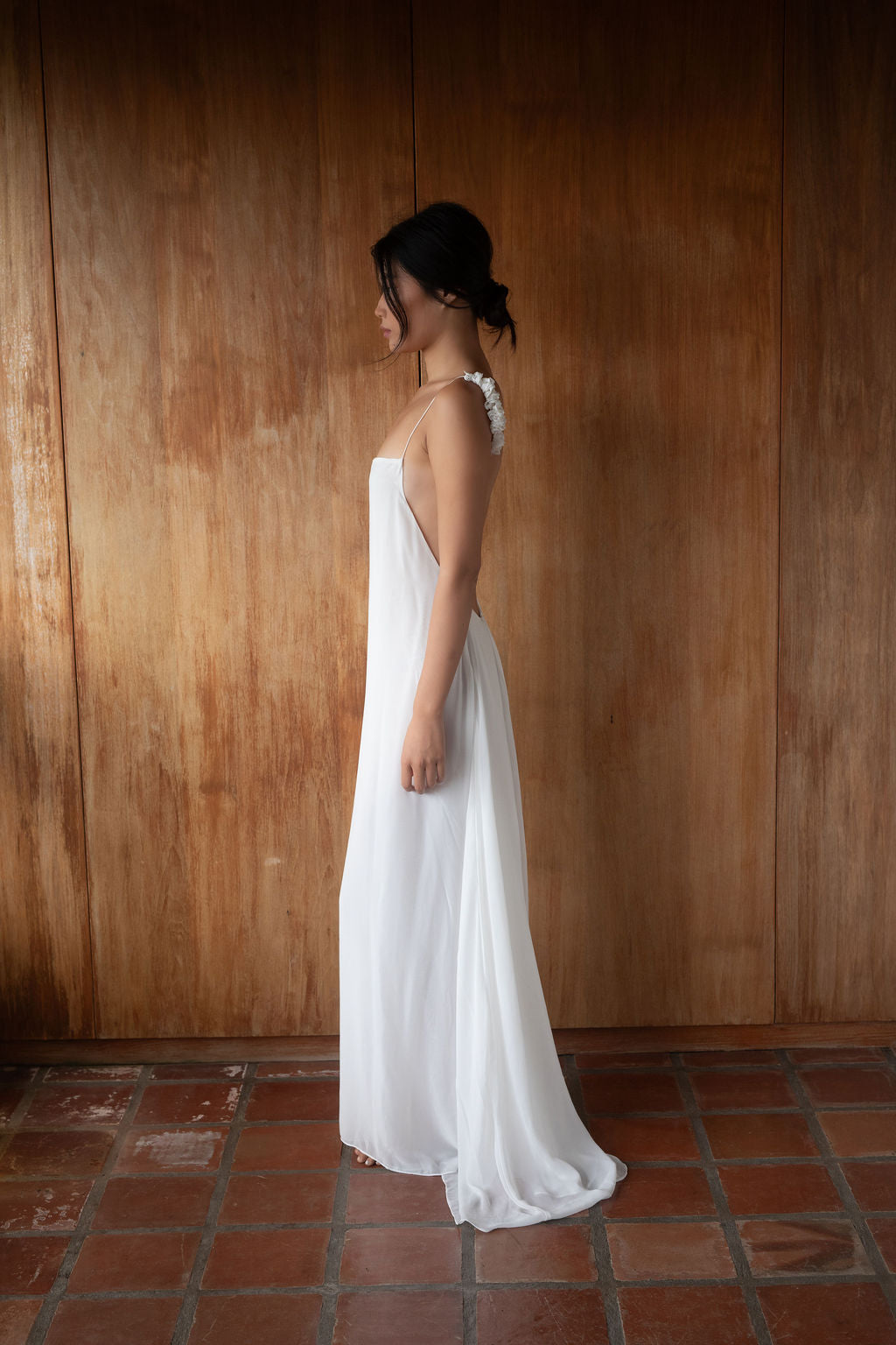 Uma Ruffled Maxi Dress