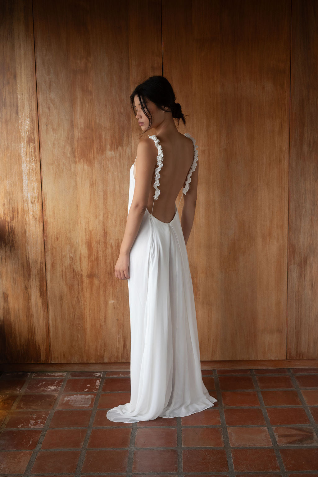 Uma Ruffled Maxi Dress