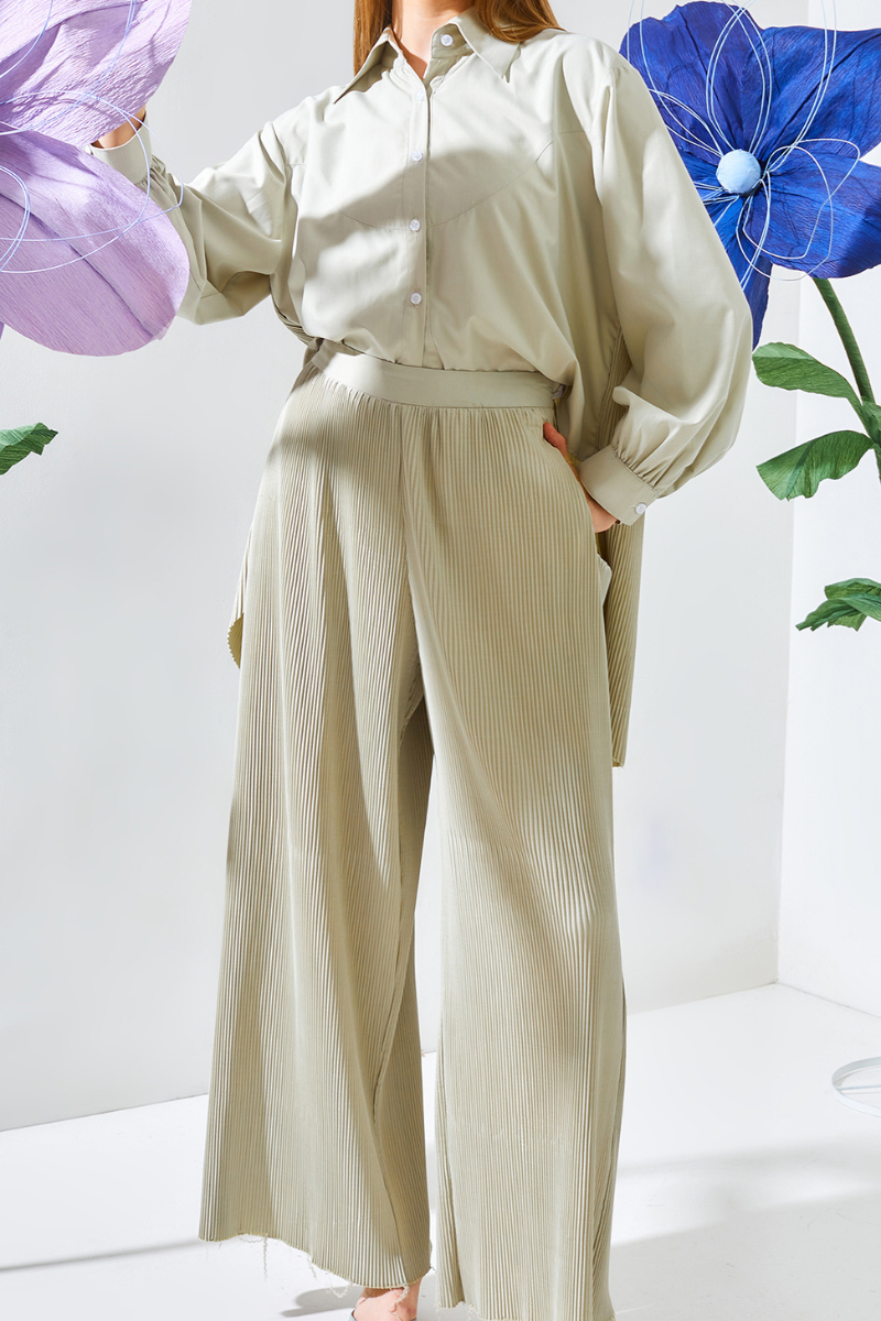 Auda Pleated Pants