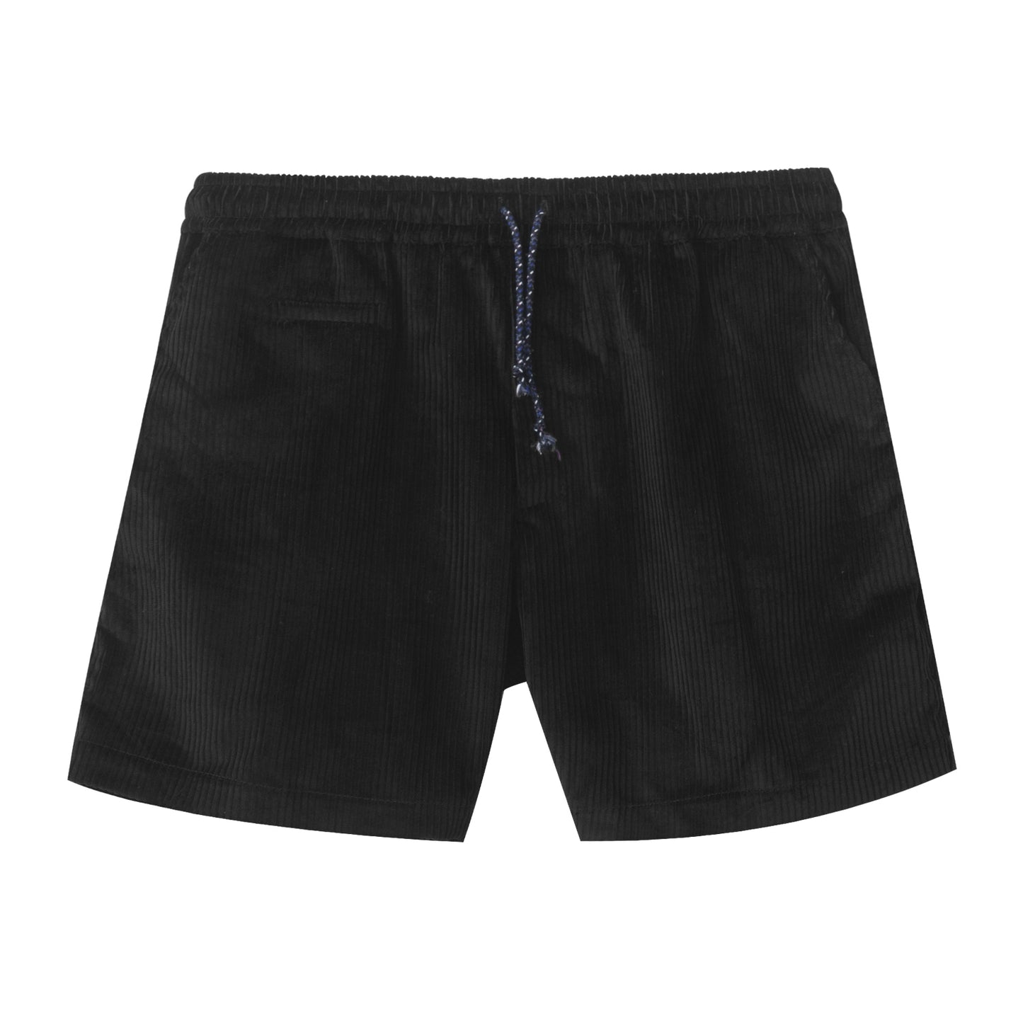 Black Corduroy Shorts