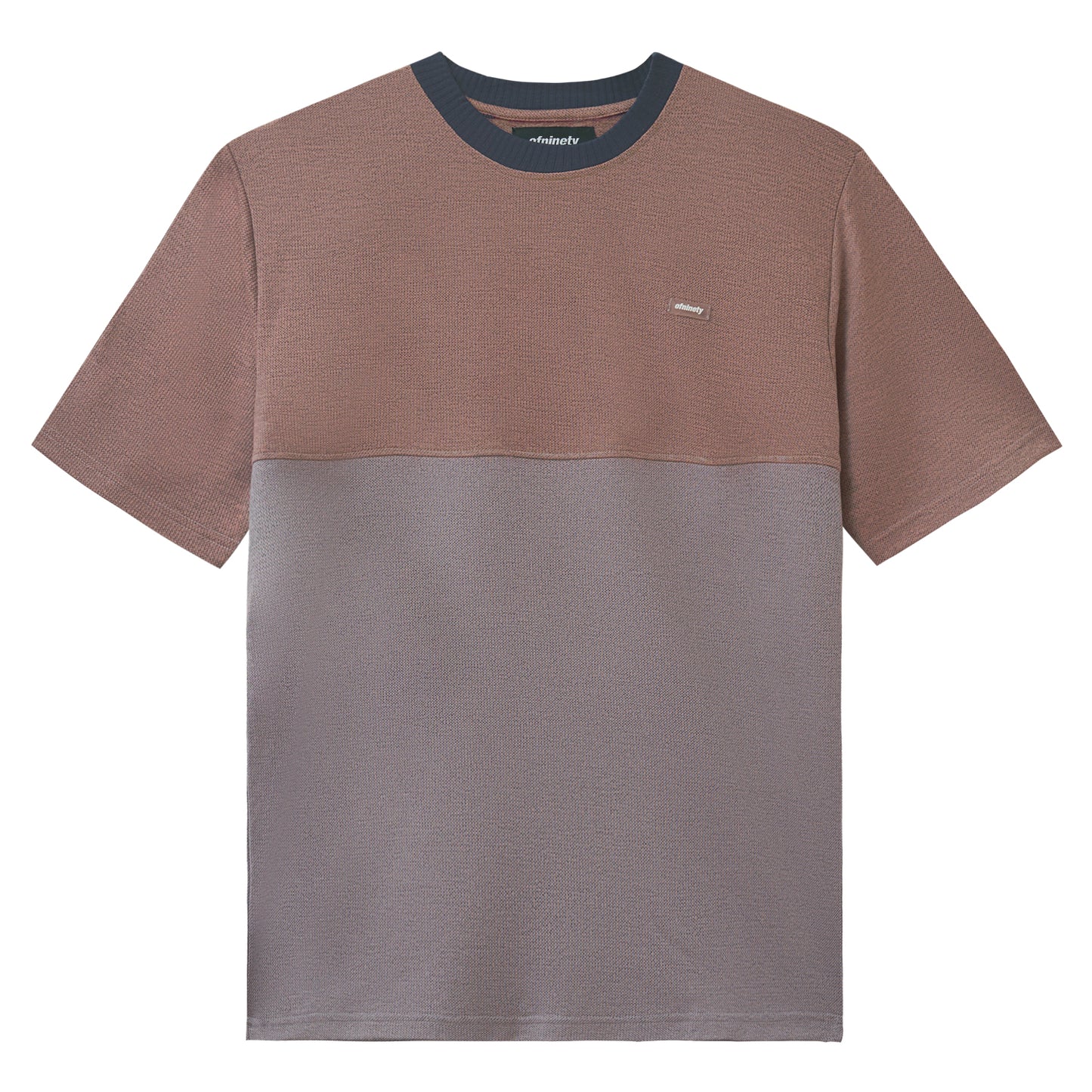 Salmon Colorblock T-shirt