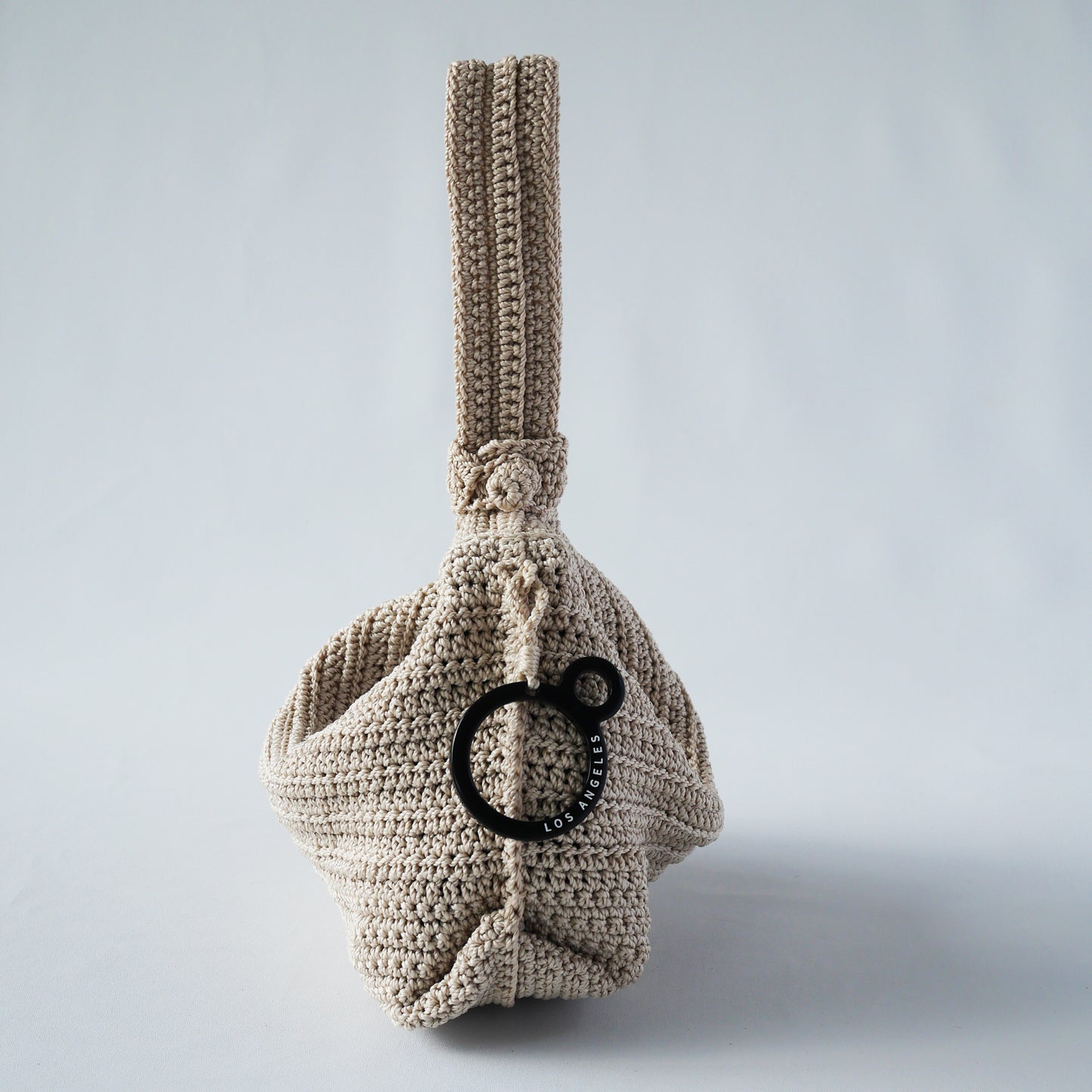 Mini Crochet Hobo - Eggshell
