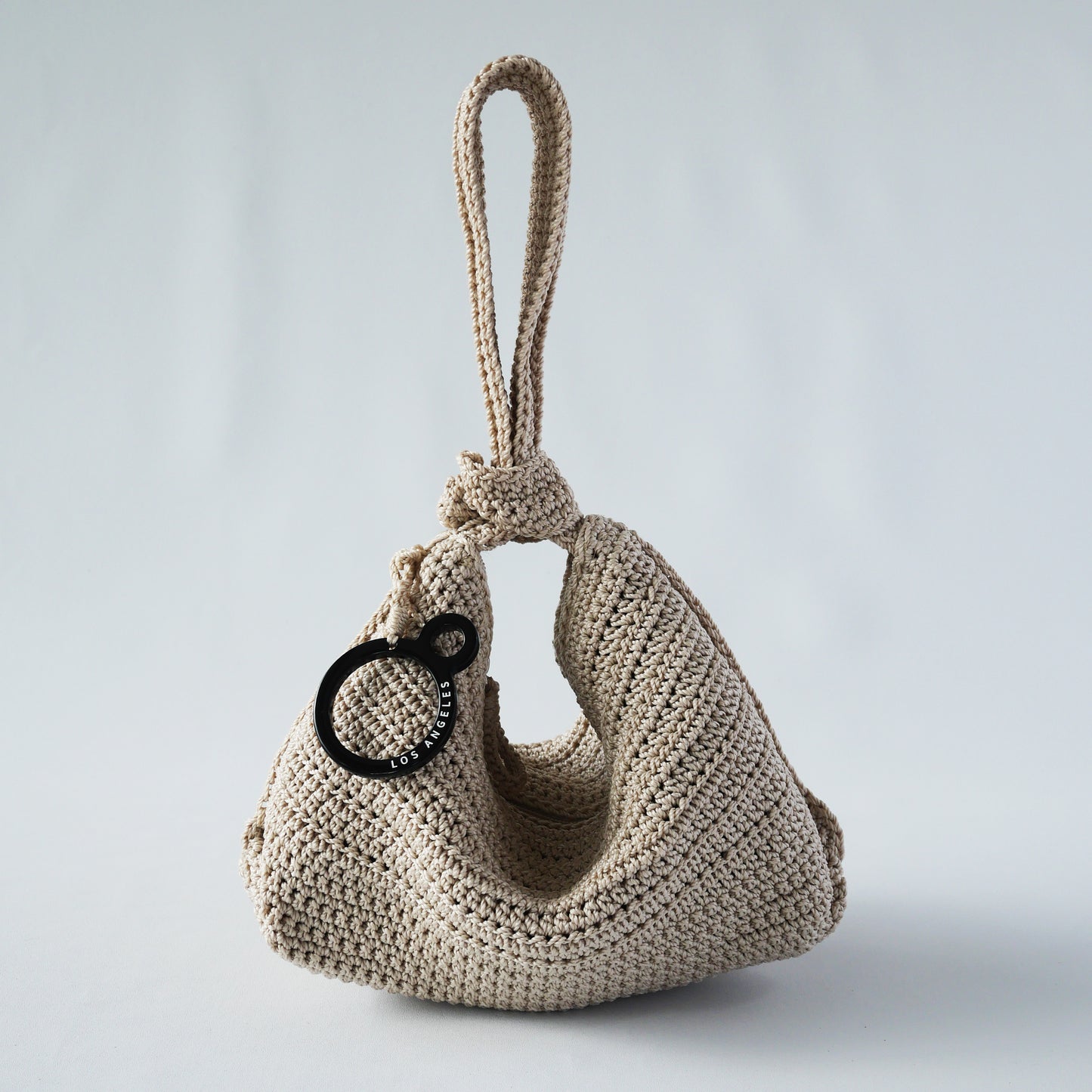 Mini Crochet Hobo - Periwinkle