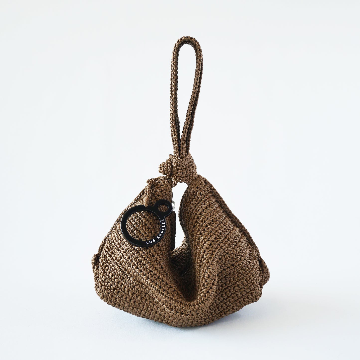 Mini Crochet Hobo - Periwinkle
