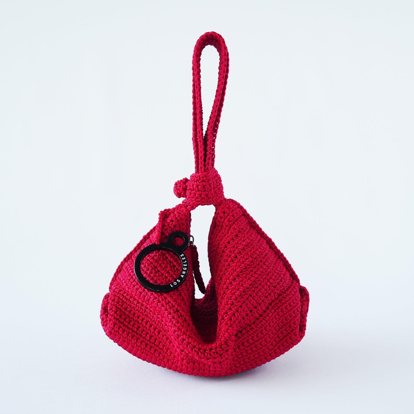 Mini Crochet Hobo - Periwinkle