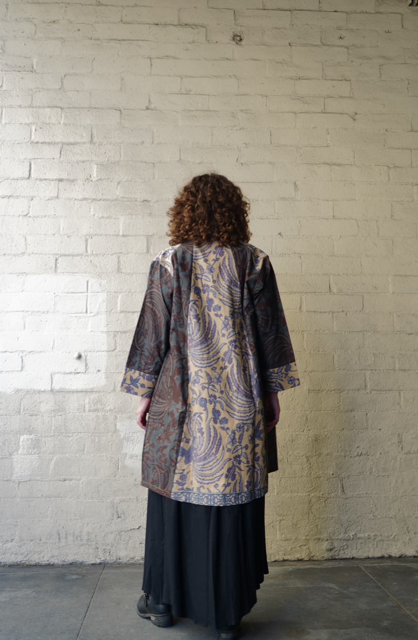Josefien Batik Midi Coat