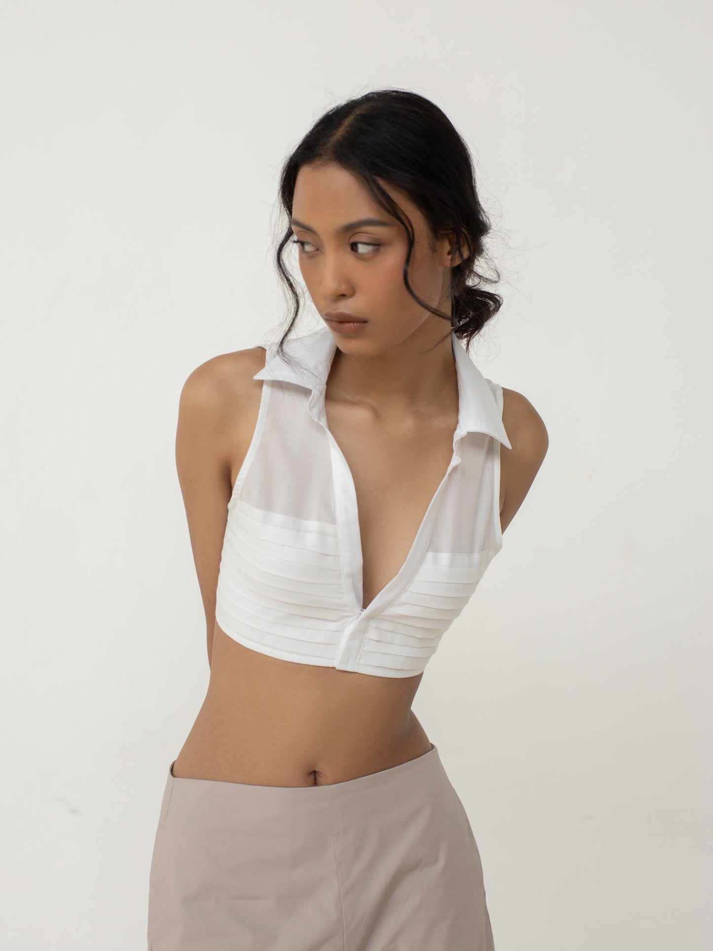 Emma Cropped Sleeveless Top