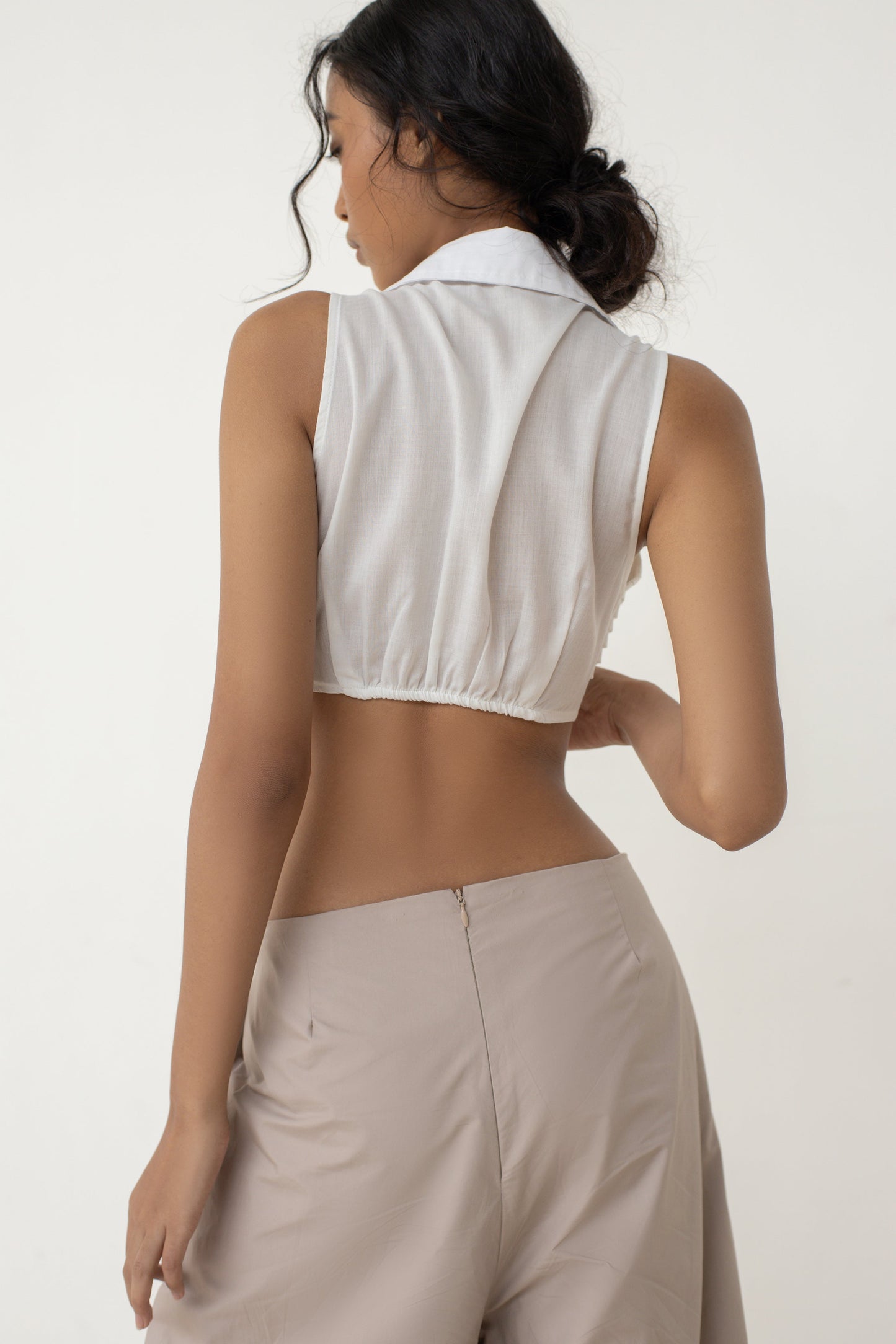 Emma Cropped Sleeveless Top