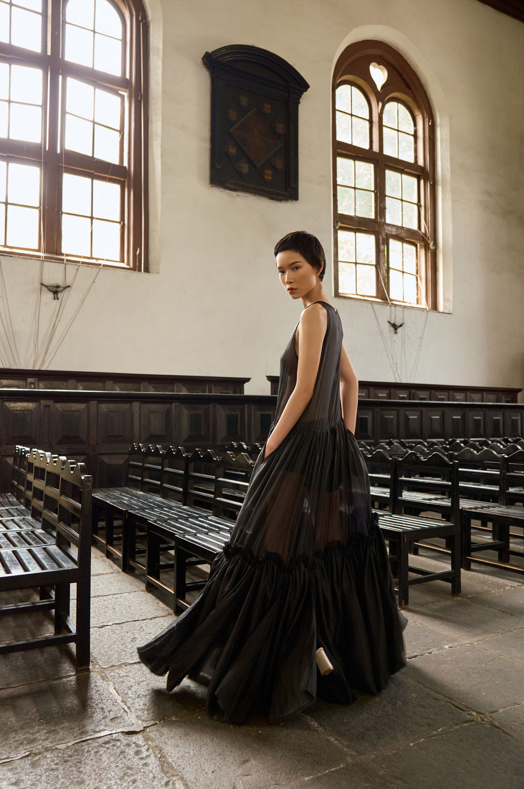 Reina Sheer Maxi Dress