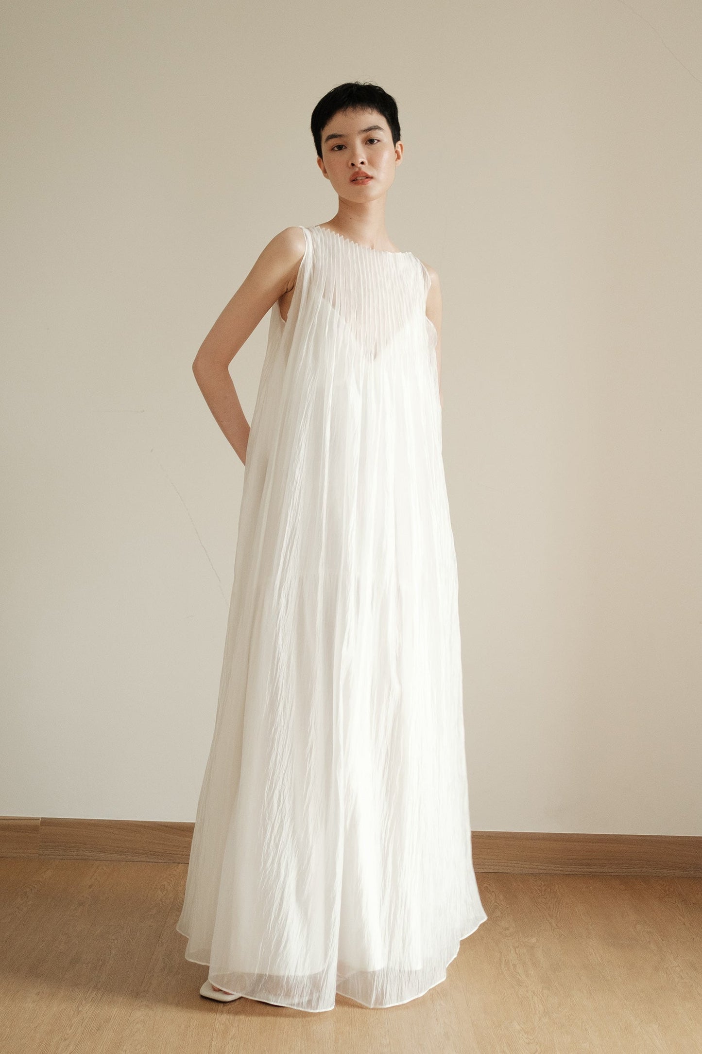 Eva Sheer Maxi Dress