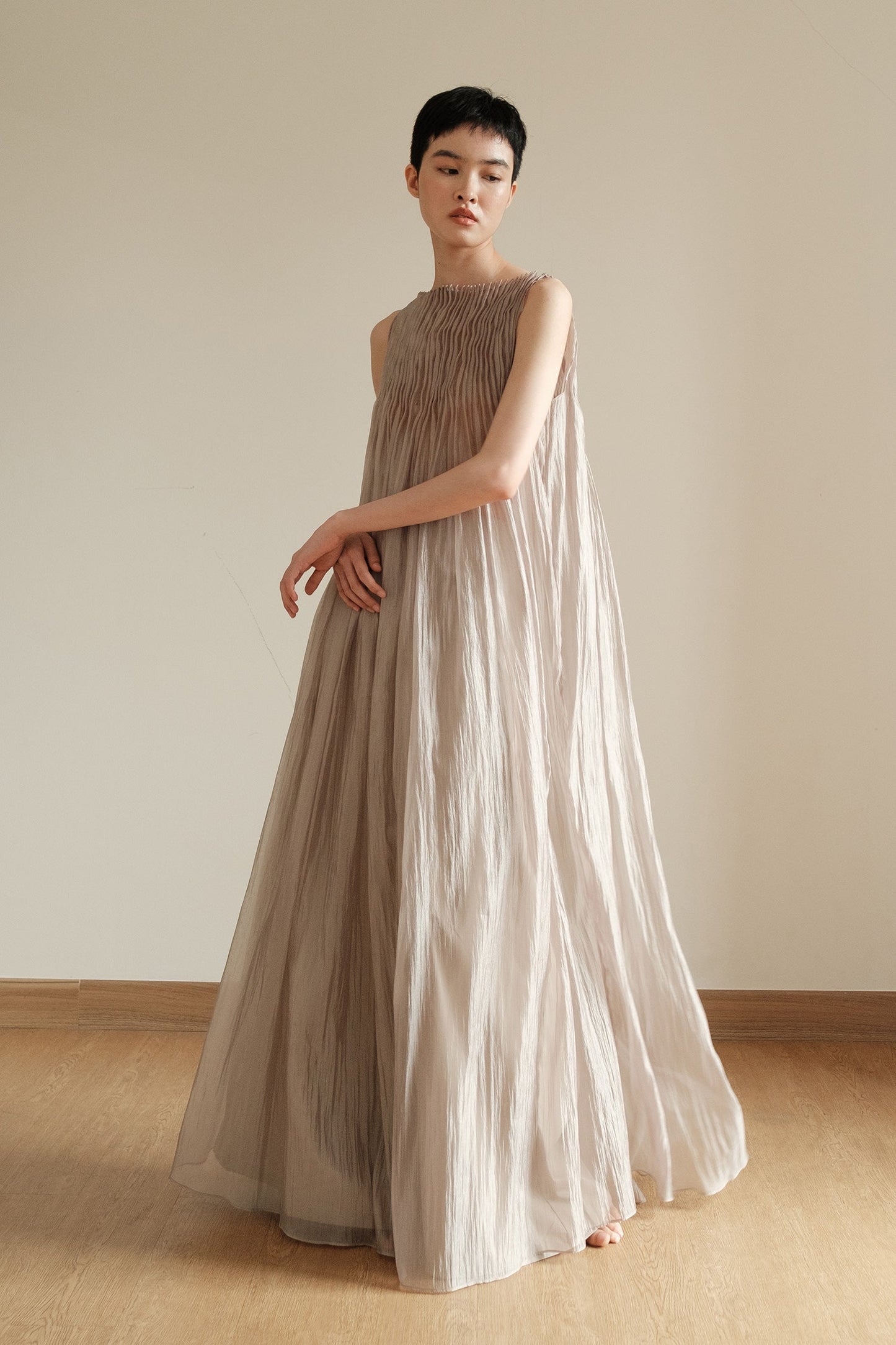 Eva Sheer Maxi Dress