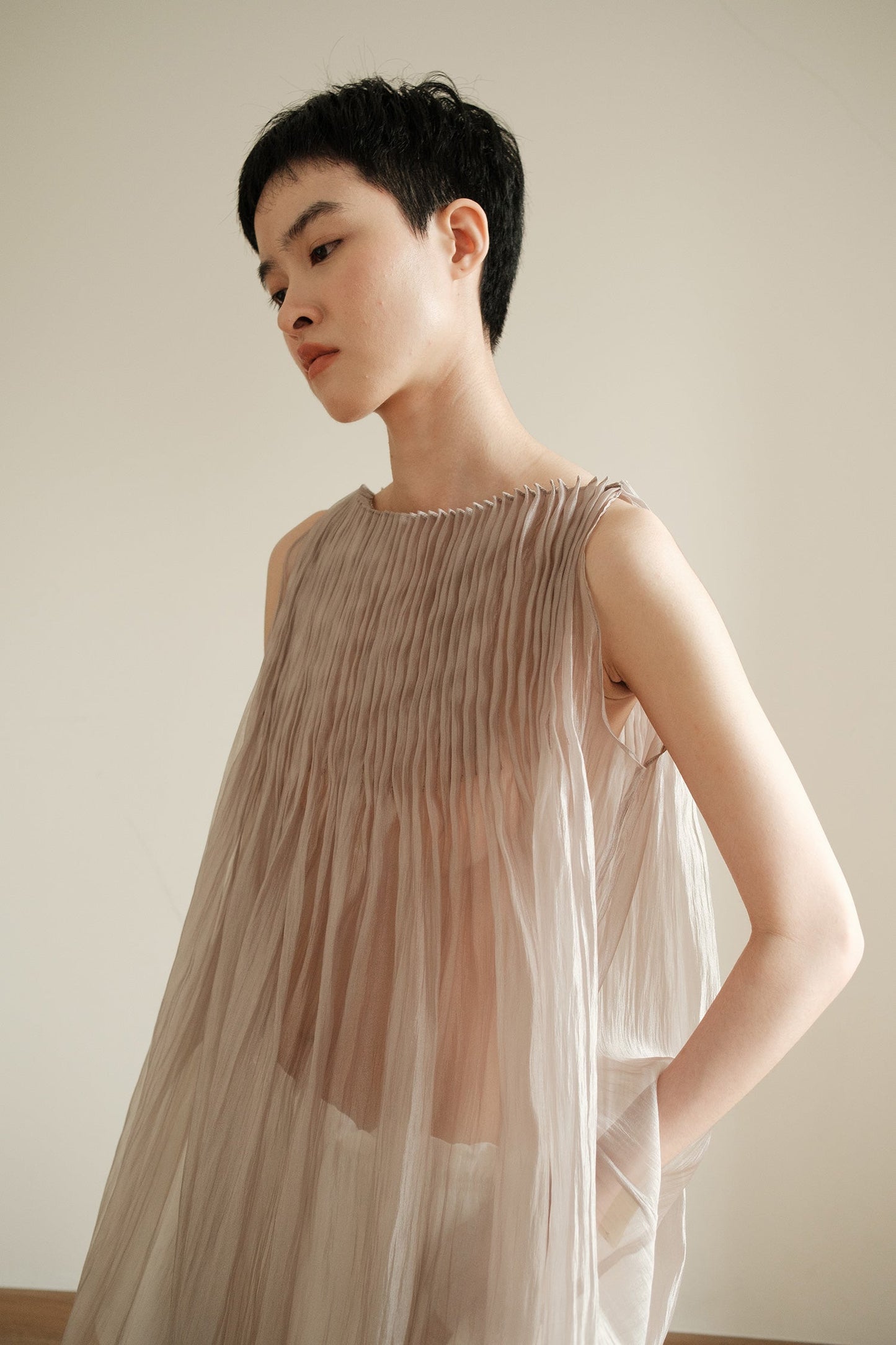 Vanny Sheer Top