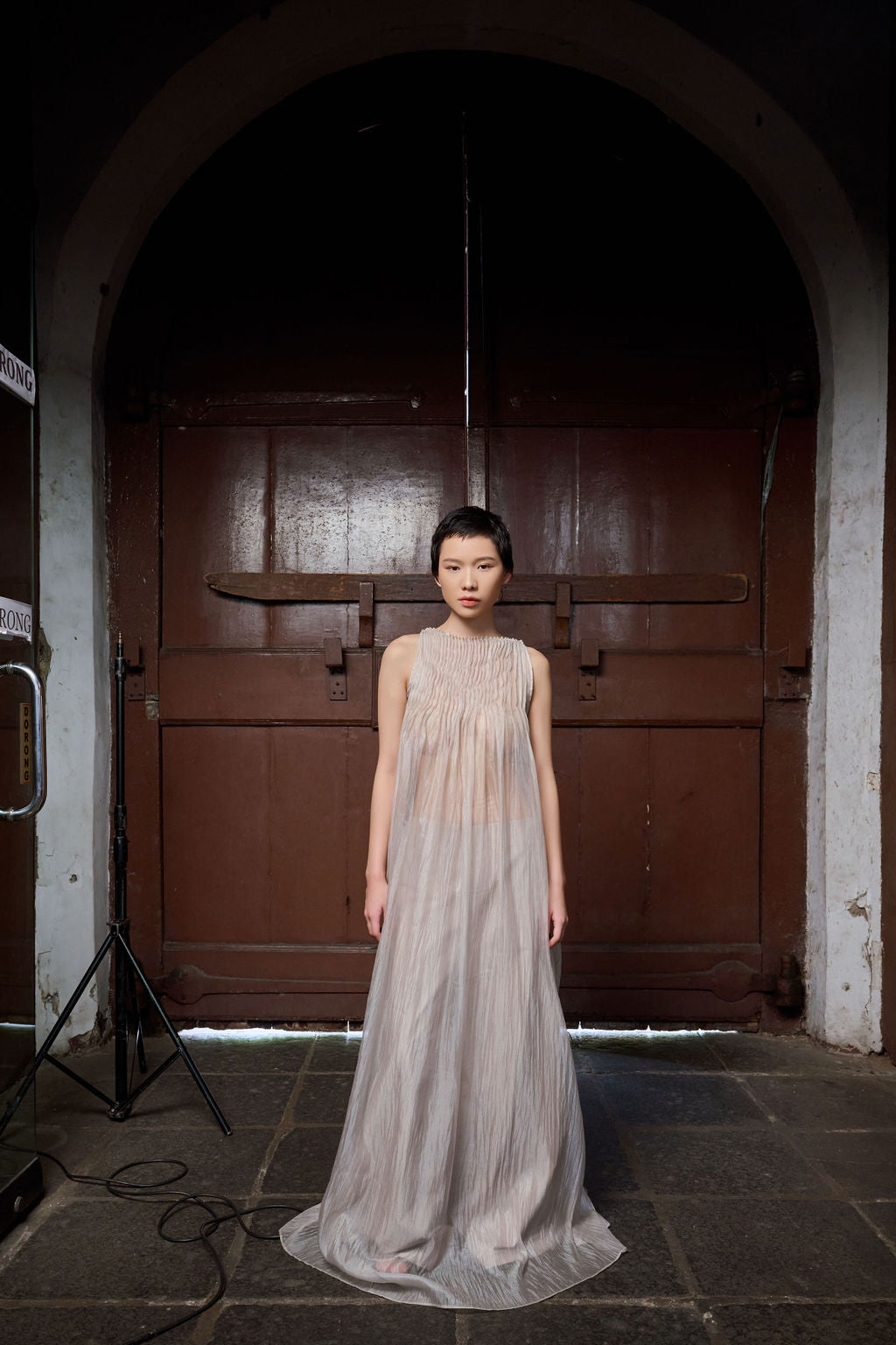 Eva Sheer Maxi Dress