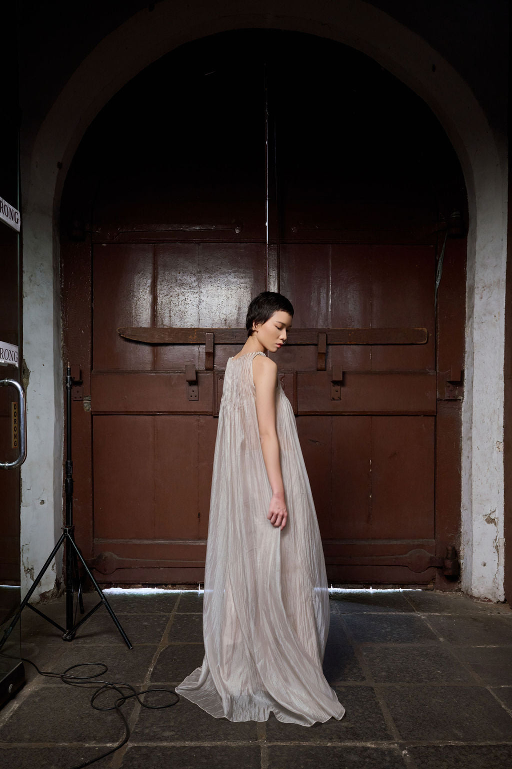 Eva Sheer Maxi Dress