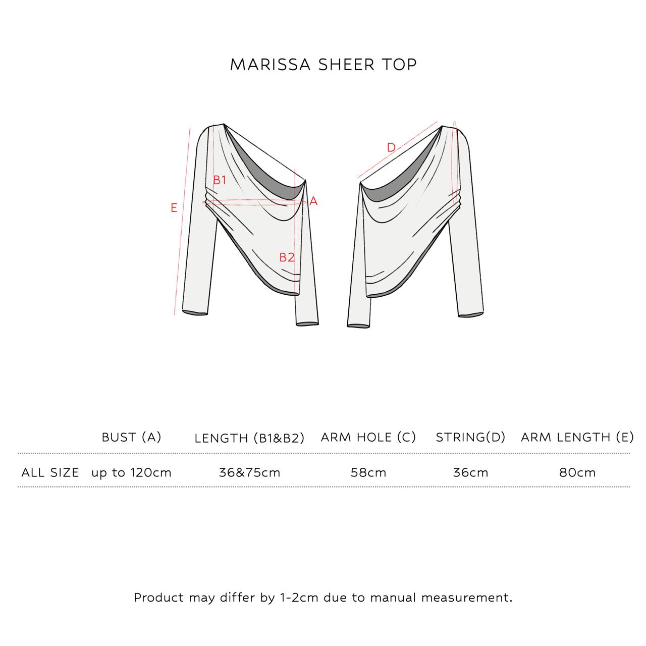 Marissa Backless Top
