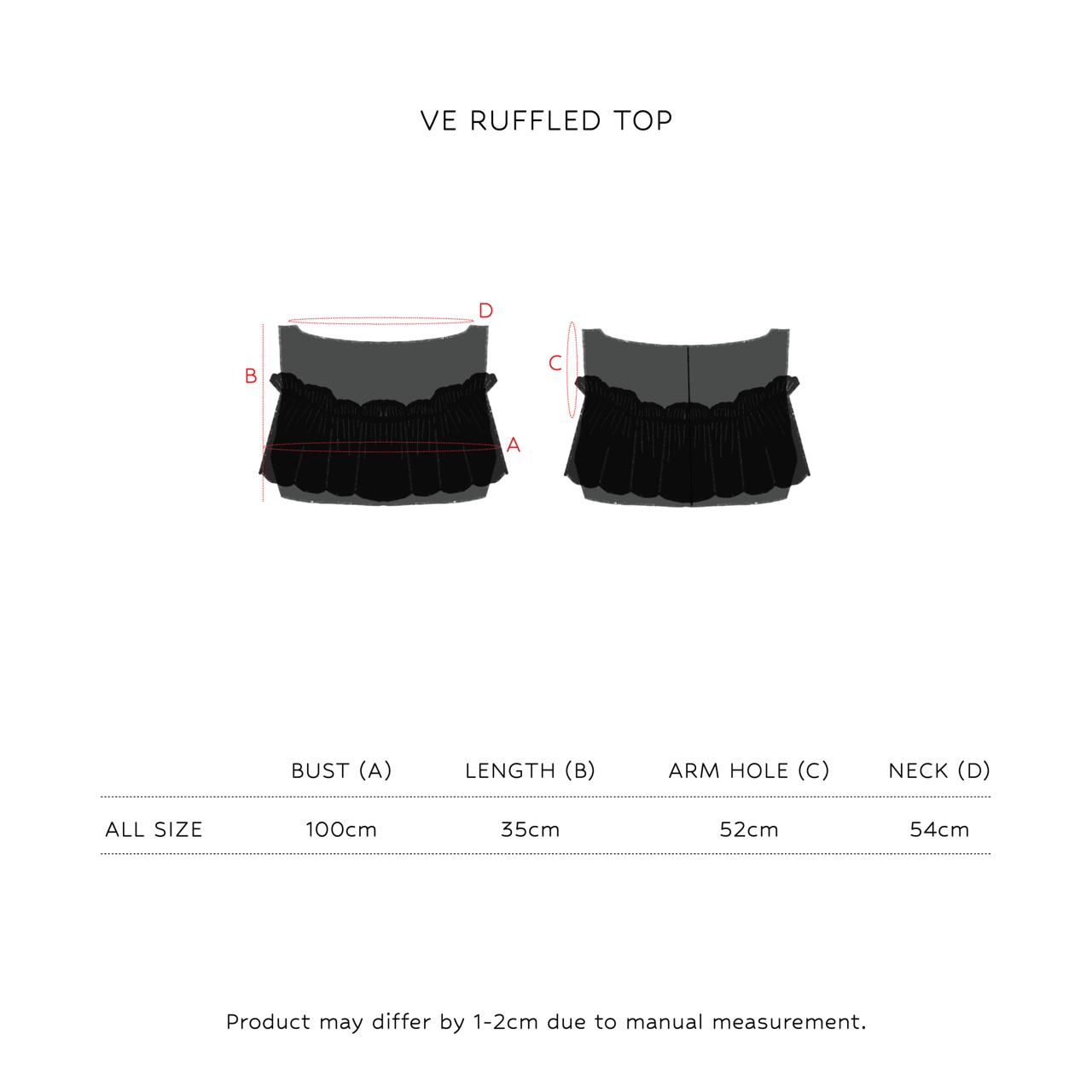 Ve Cropped Sheer Top