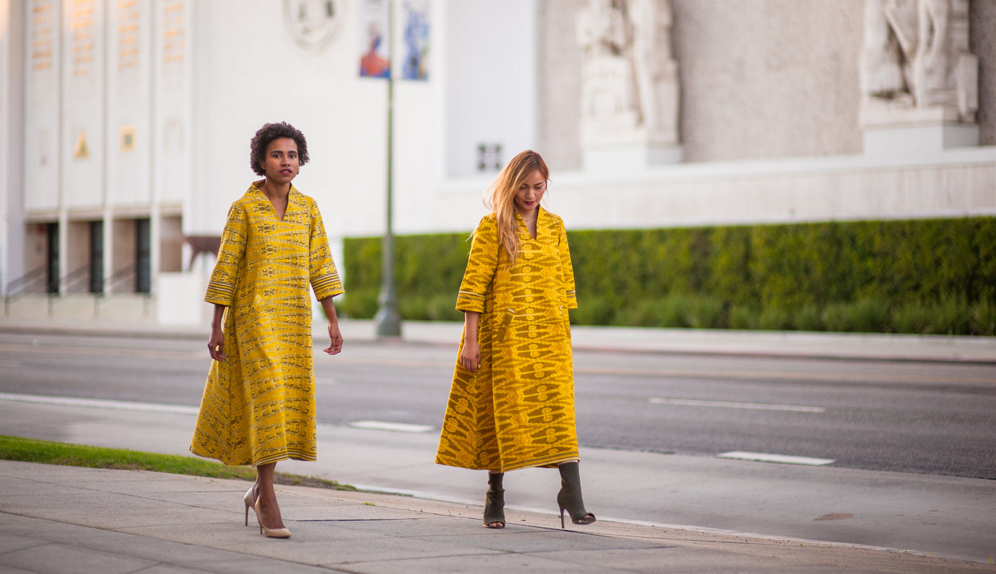 Yellow Dayak Dress