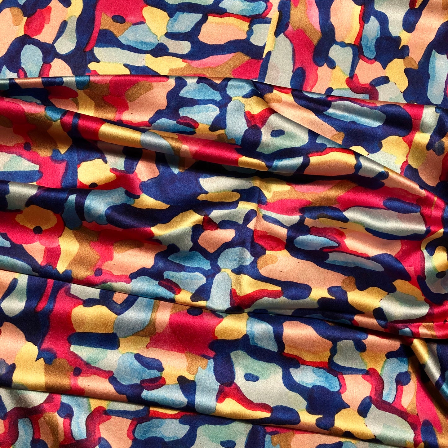 MIWA Print Silk Scarf