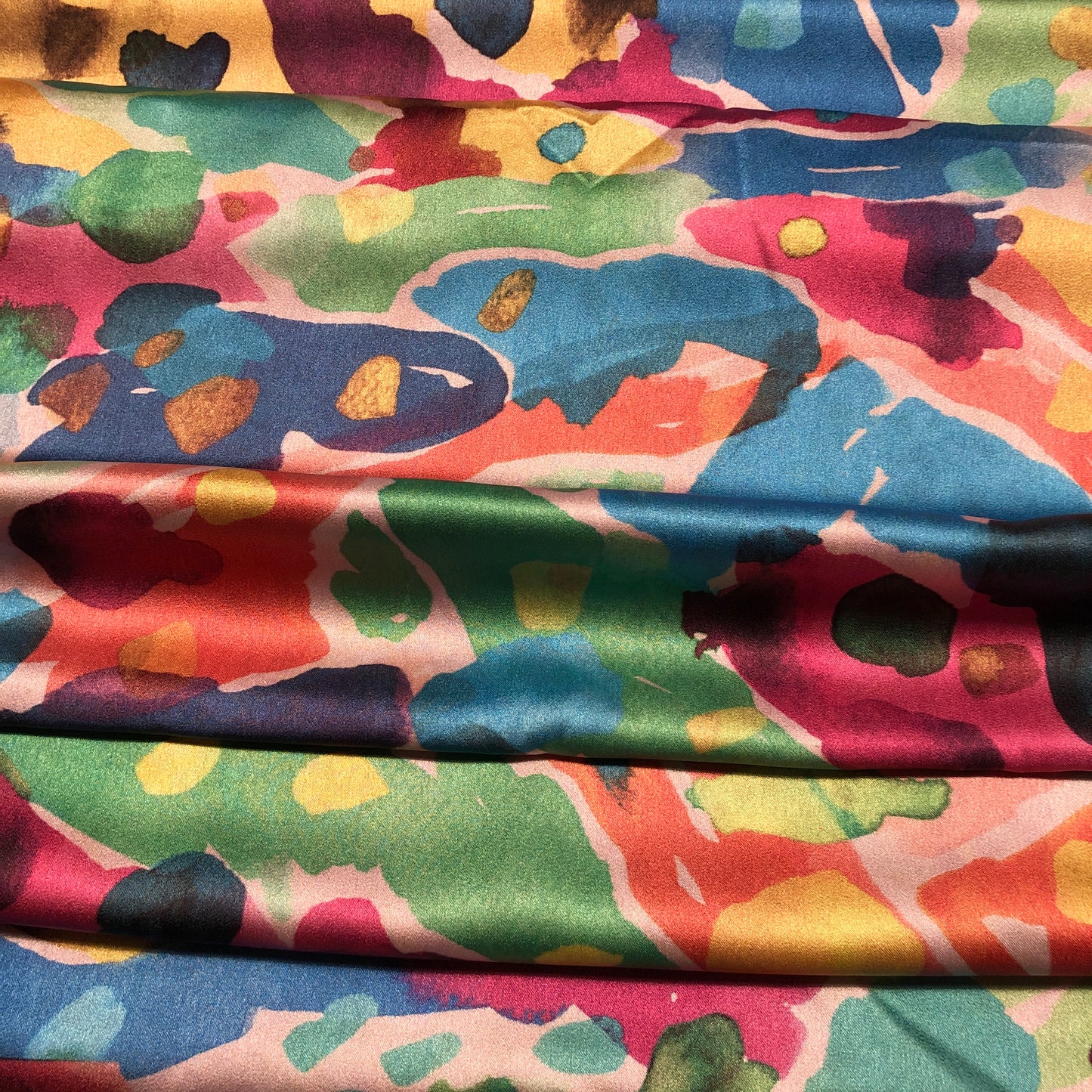MIWA Print Silk Scarf