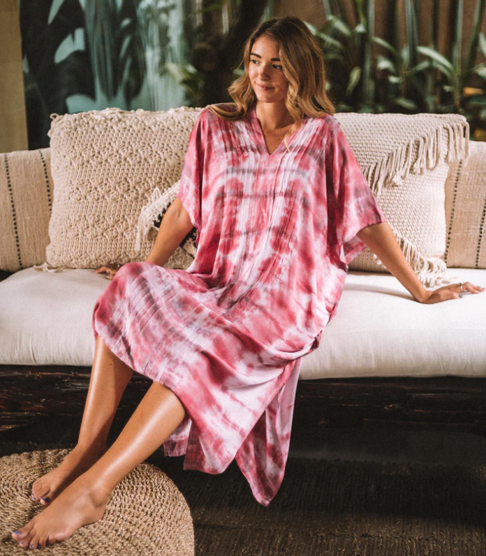 Tie Dye Kaftan (long)