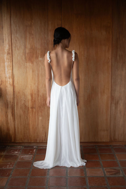 Uma Ruffled Maxi Dress