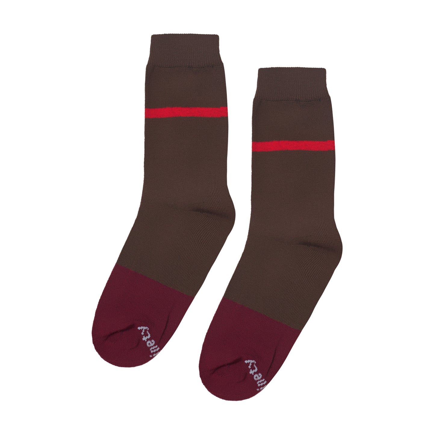 Brown-red Socks
