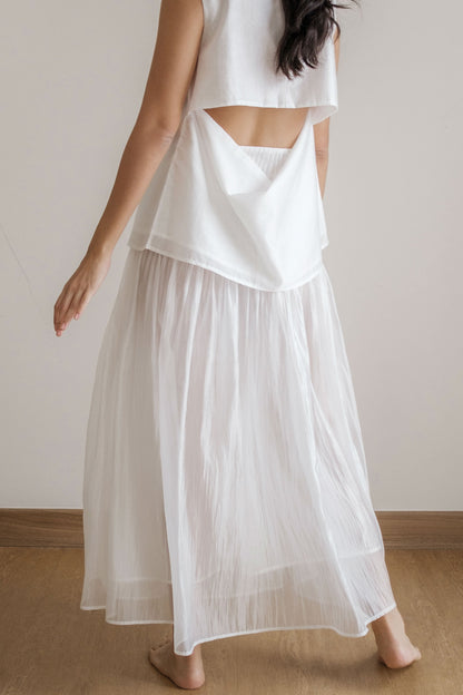 Jenna Pleated A Line Skirt