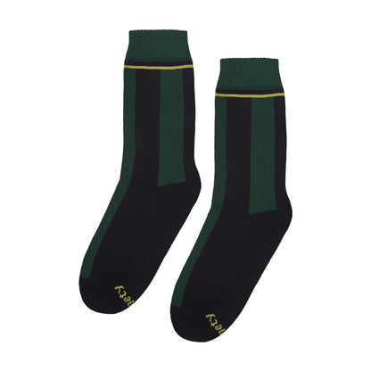 Green Stripes Socks