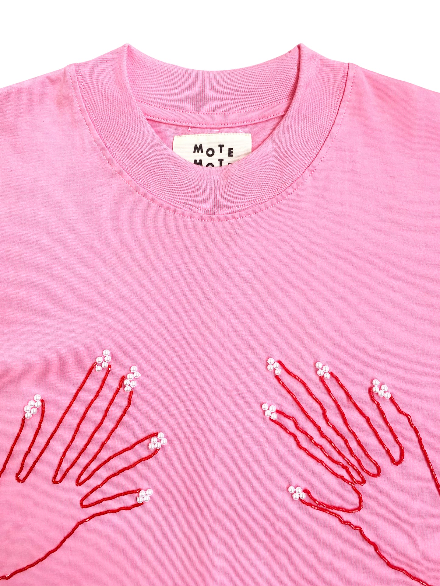 Hands T-Shirt Pink