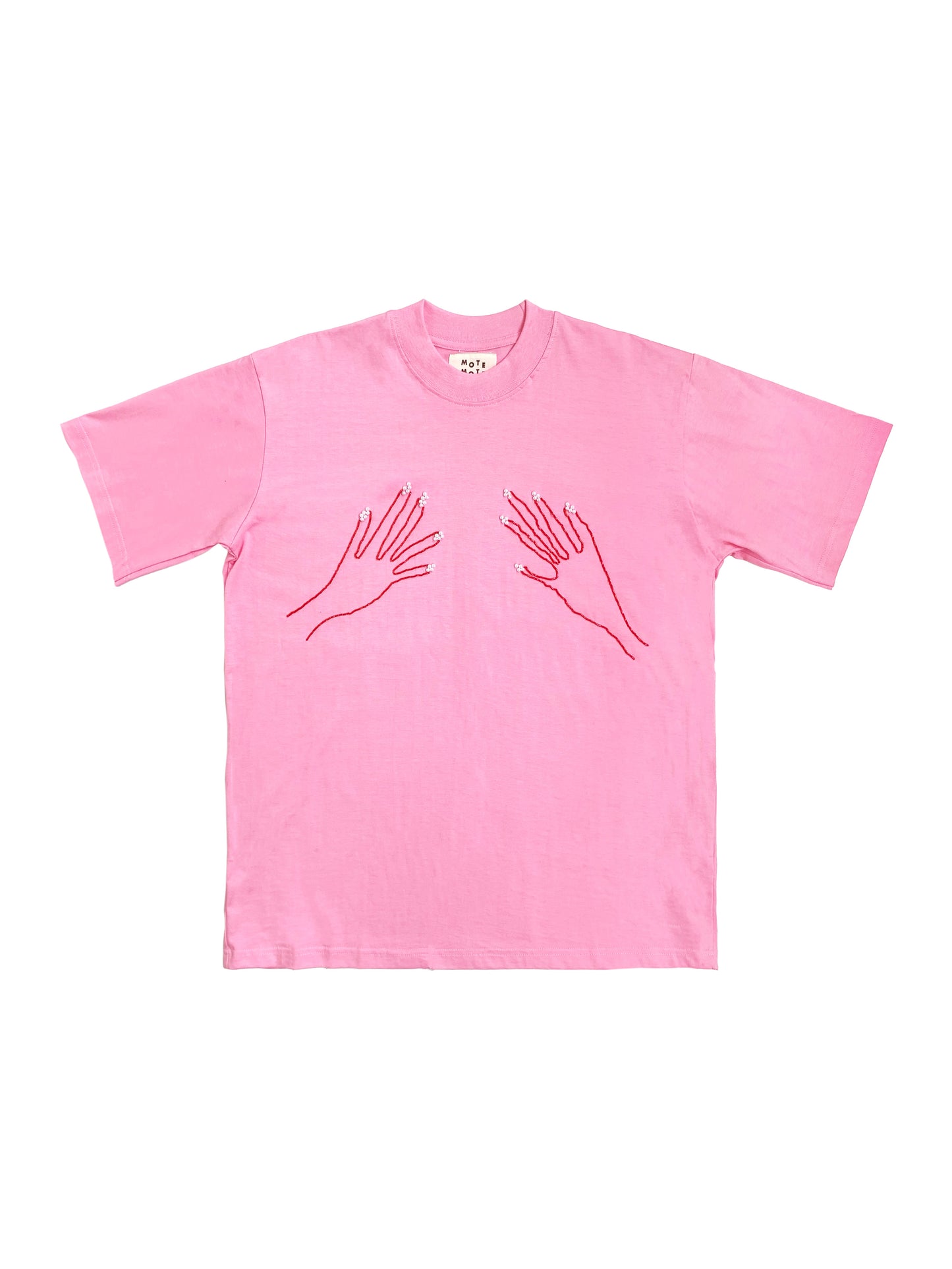 Hands T-Shirt Pink