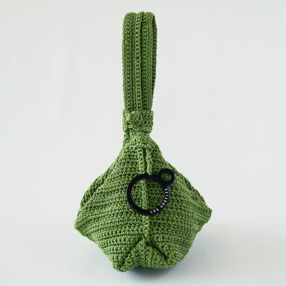 Mini Crochet Hobo - Pistachio