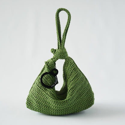 Mini Crochet Hobo - Pistachio