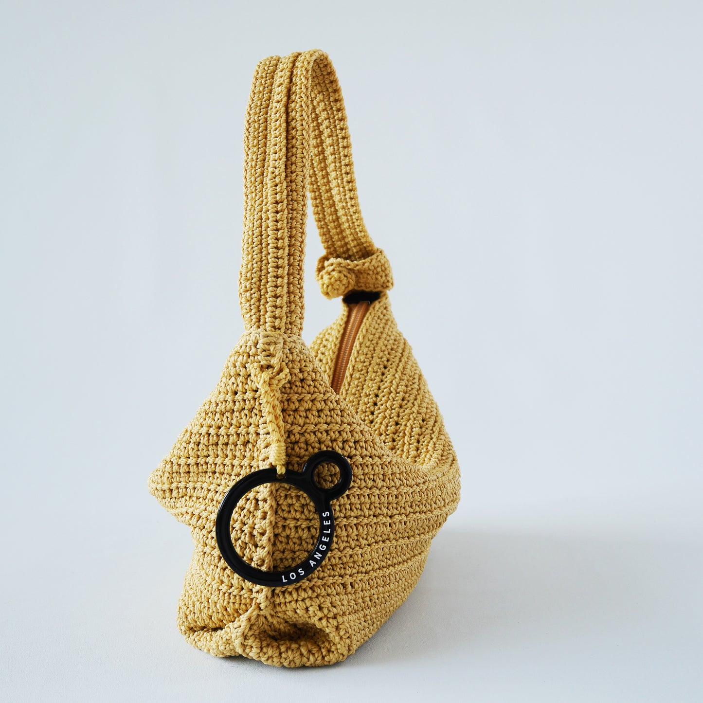 Mini Crochet Hobo - Butternut