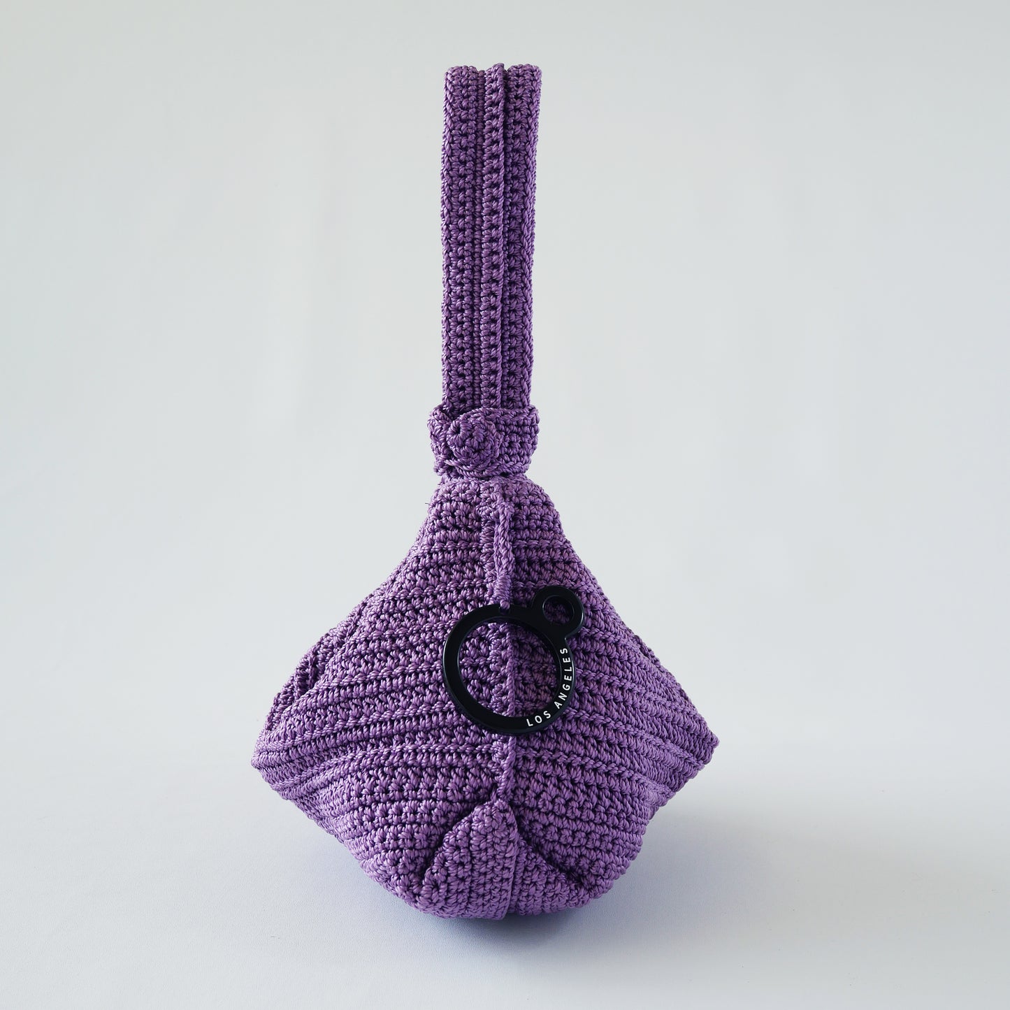 Mini Crochet Hobo - Lilac