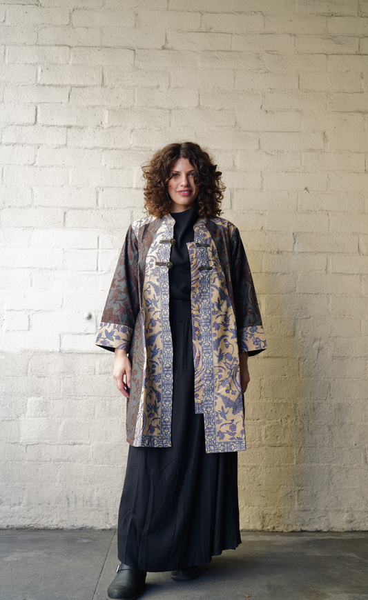 Josefien Batik Midi Coat