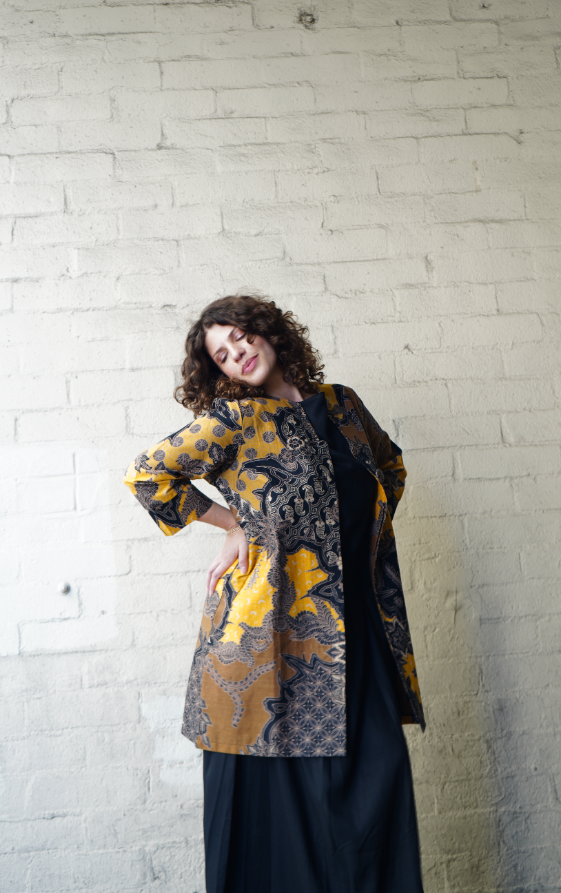 Rahayu Batik Midi Coat