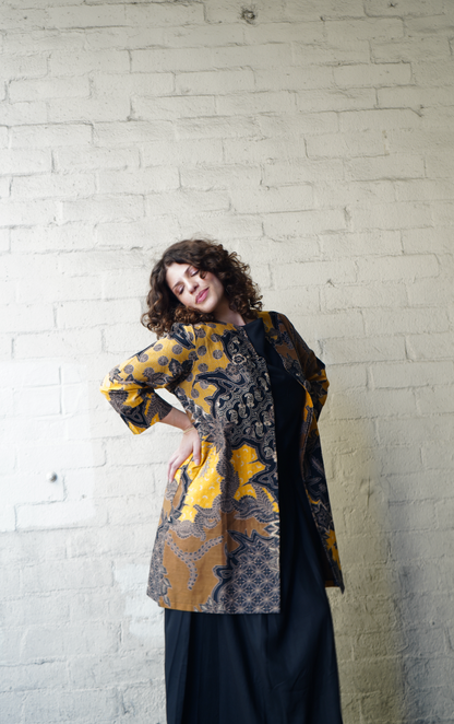 Rahayu Batik Midi Coat