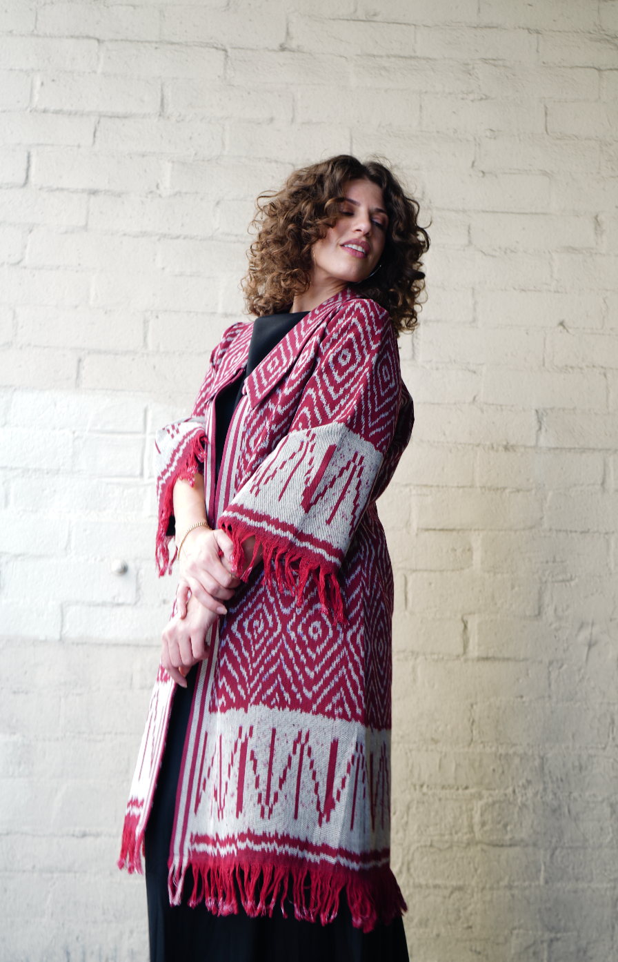 Kiana Tenun Coat