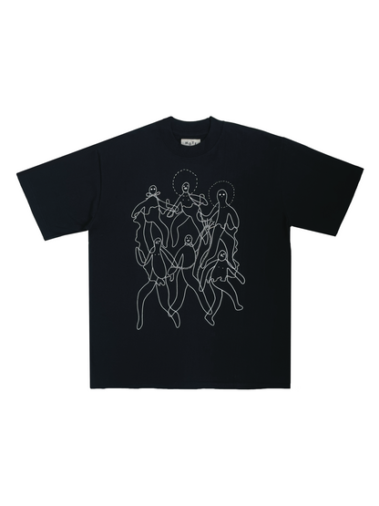 Together Silver Black T-shirt