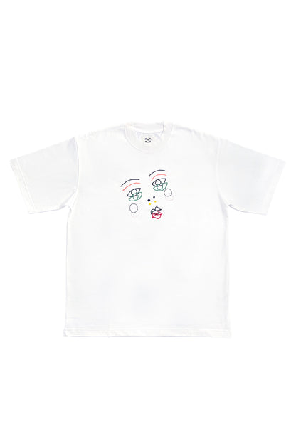 The Dolly Face T-shirt White