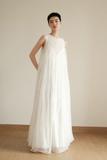 Eva Sheer Maxi Dress