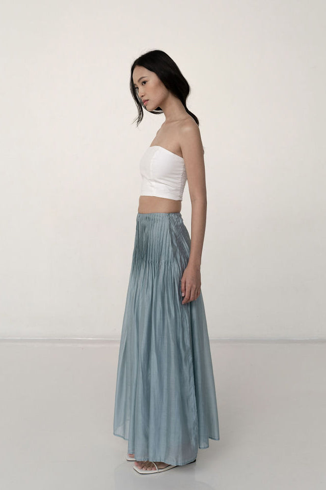 Jenna Pleated A Line Skirt