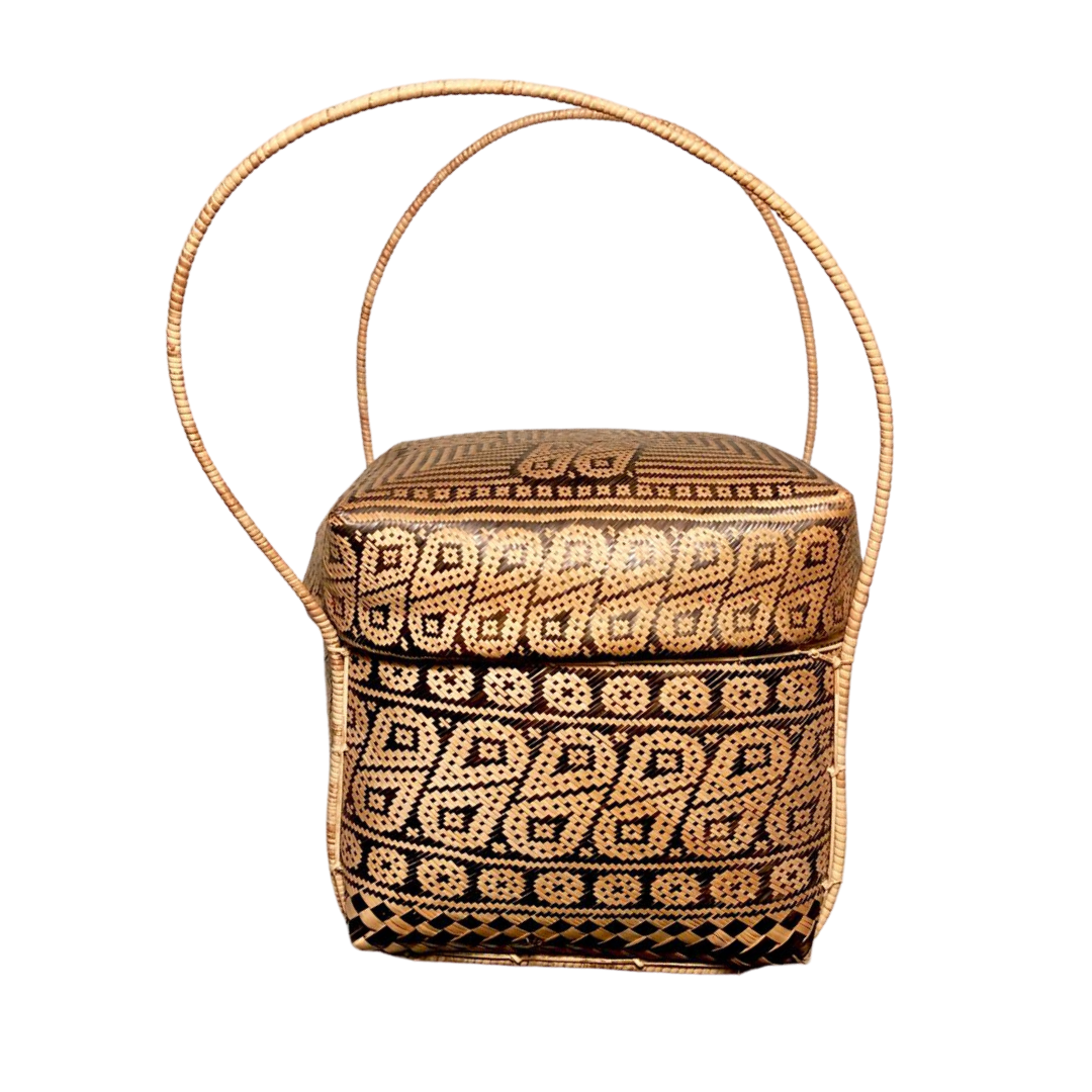 HEXI Ethnic Rice Basket