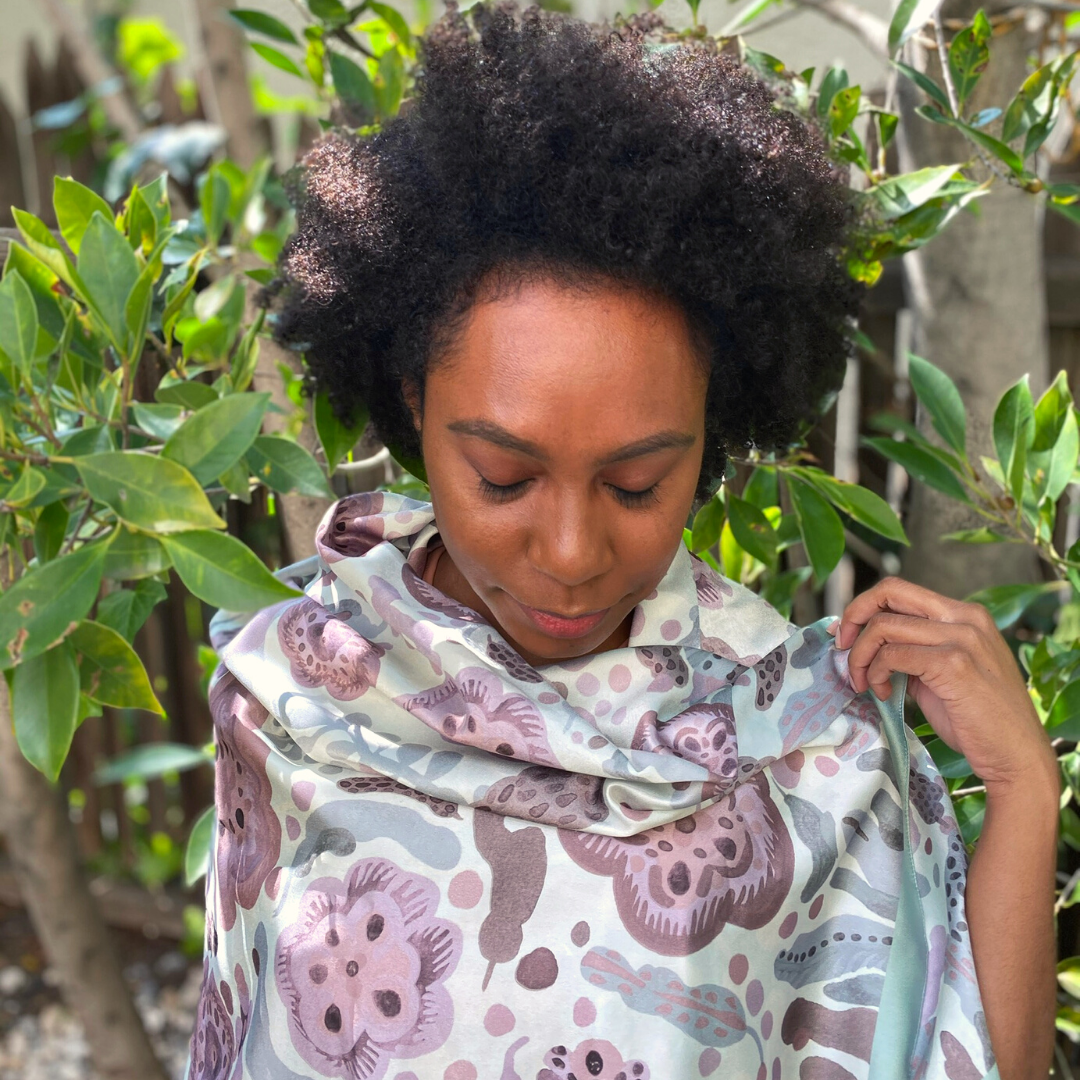 MIWA Whimsical Patterned Scarfs