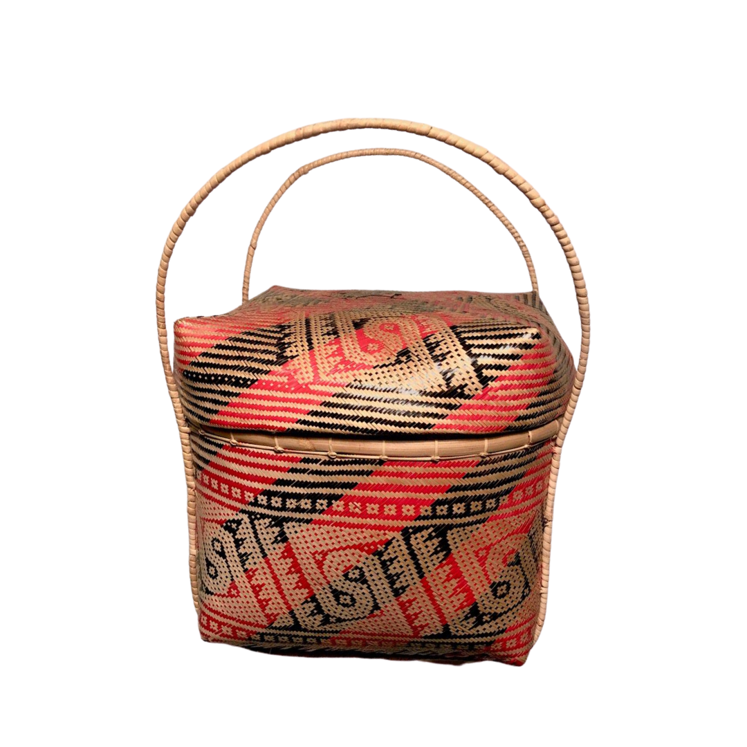 HEXI Ethnic Rice Basket